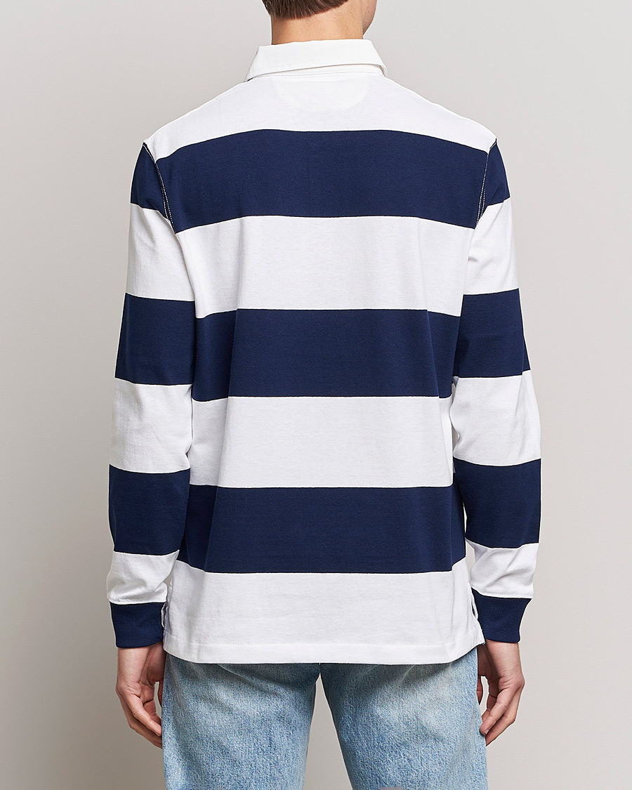 Homme | Pulls Et Tricots | Polo Ralph Lauren | Striped Rugger Navy/White