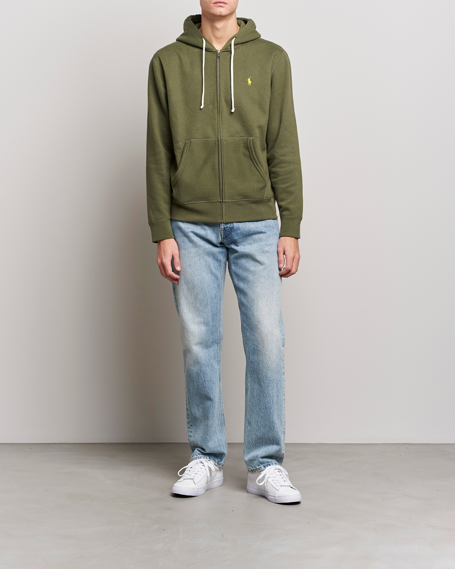 Homme | Pulls Et Tricots | Polo Ralph Lauren | Fleece Full-Zip Hoodie Dark Sage