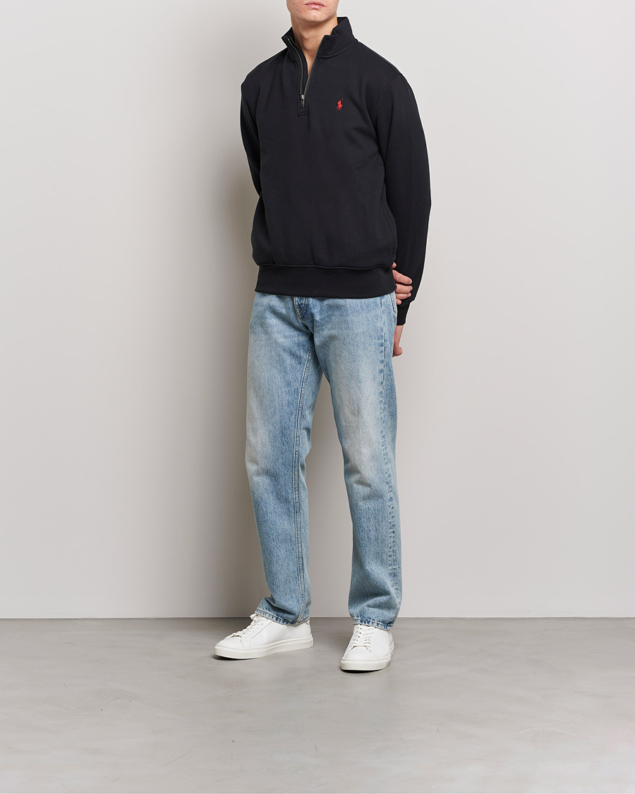 Homme | Pulls Et Tricots | Polo Ralph Lauren | Magic Fleece Half-Zip Black