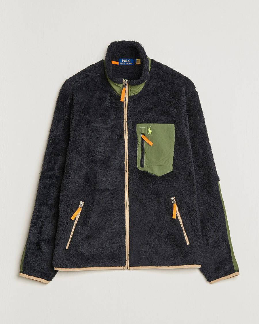 Homme | Pulls Et Tricots | Polo Ralph Lauren | Curly Sherpa Full Zip Black Multi