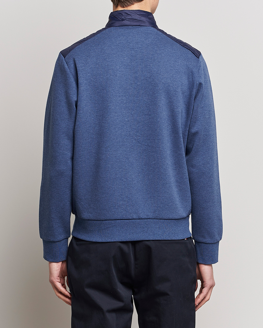 Homme | Pulls Et Tricots | Polo Ralph Lauren | Tech Double Knit Hybrid Full Zip Newport Navy