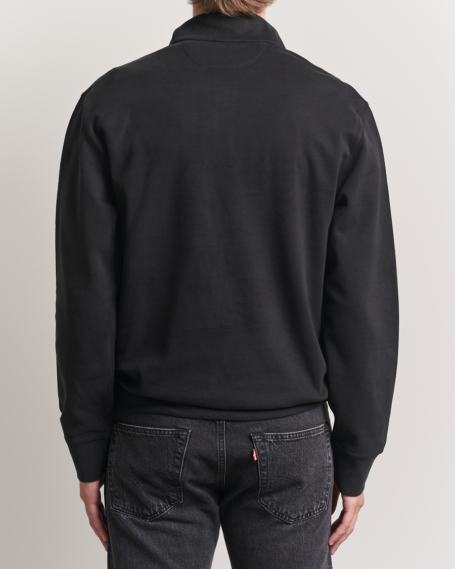 Homme | Pulls Et Tricots | Polo Ralph Lauren | Double Knit Half-Zip Sweater Polo Black