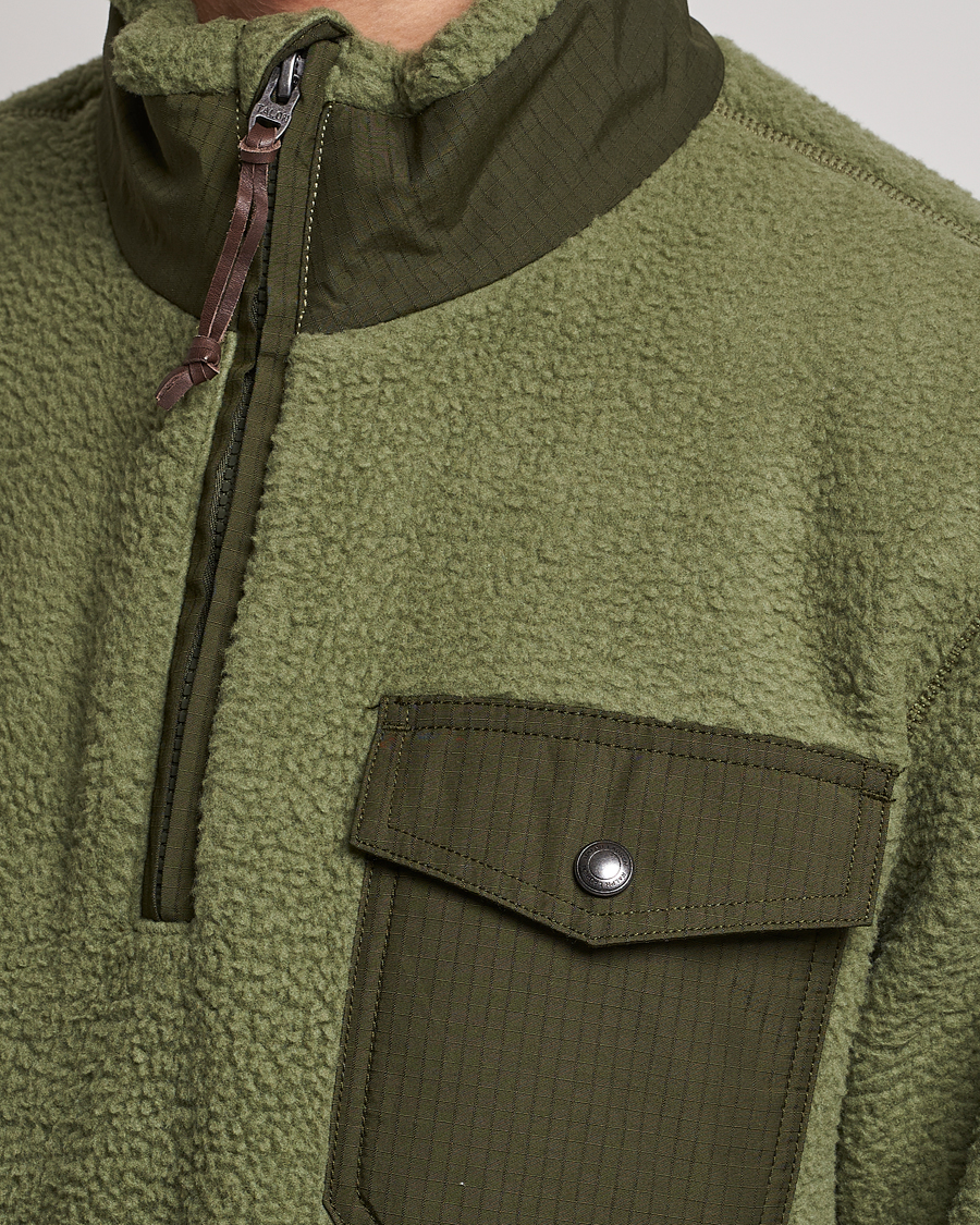 Homme | Pulls Et Tricots | Polo Ralph Lauren | Curly Sherpa Half Zip Company Olive