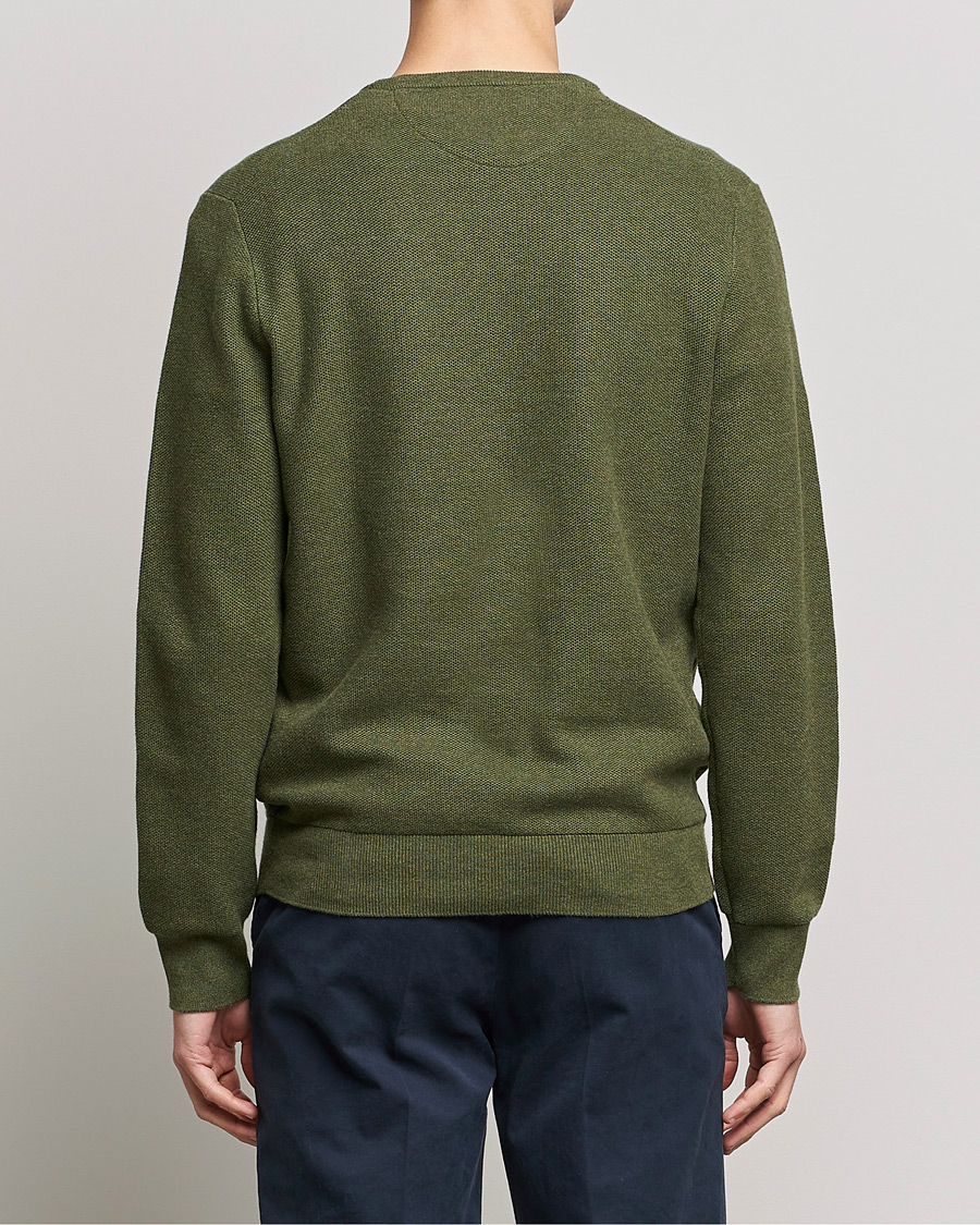 Homme | Pulls Et Tricots | Polo Ralph Lauren | Textured Knitted Crew Neck Olive Heather