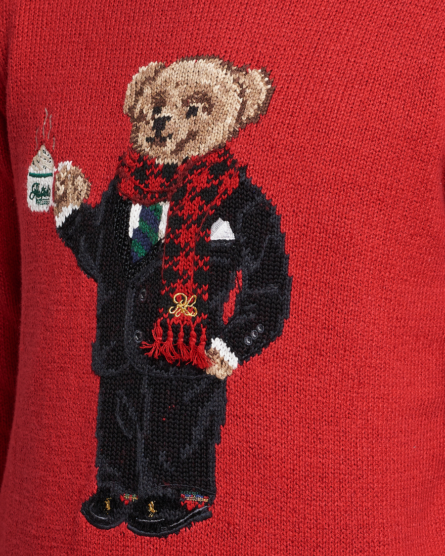 Homme | Pulls Et Tricots | Polo Ralph Lauren | Lunar New Year Bear Knitted Sweater Red