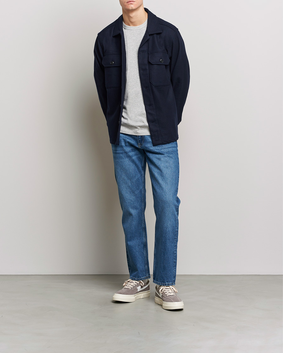 Homme | Chemises | Polo Ralph Lauren | Wool/Nylon Pocket Overshirt Collection Navy