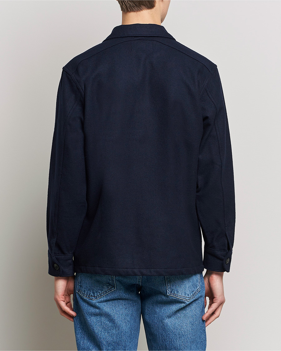 Homme | Chemises | Polo Ralph Lauren | Wool/Nylon Pocket Overshirt Collection Navy