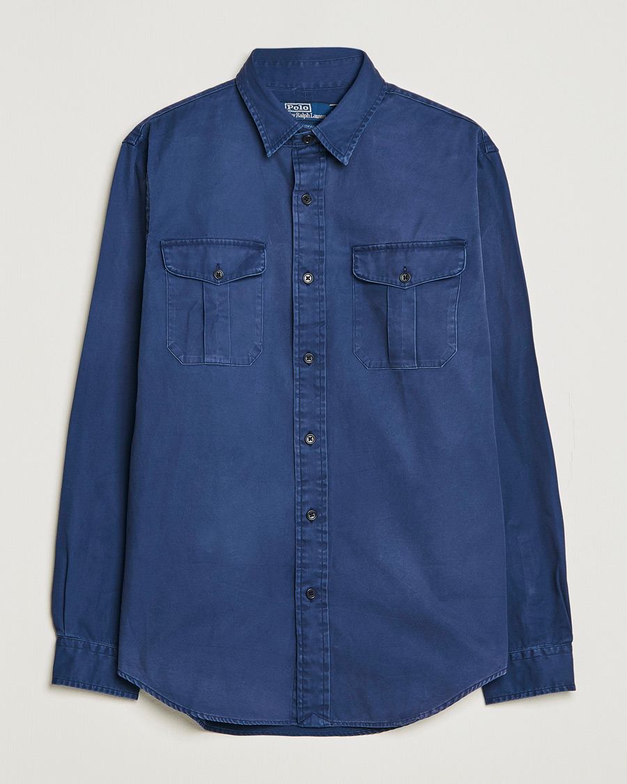 Homme | Chemises | Polo Ralph Lauren | Classic Fit Twill Shirt Newport Navy