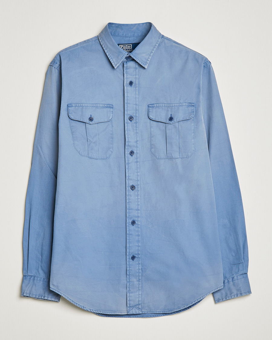 Homme | Chemises | Polo Ralph Lauren | Classic Fit Twill Shirt Carson Blue