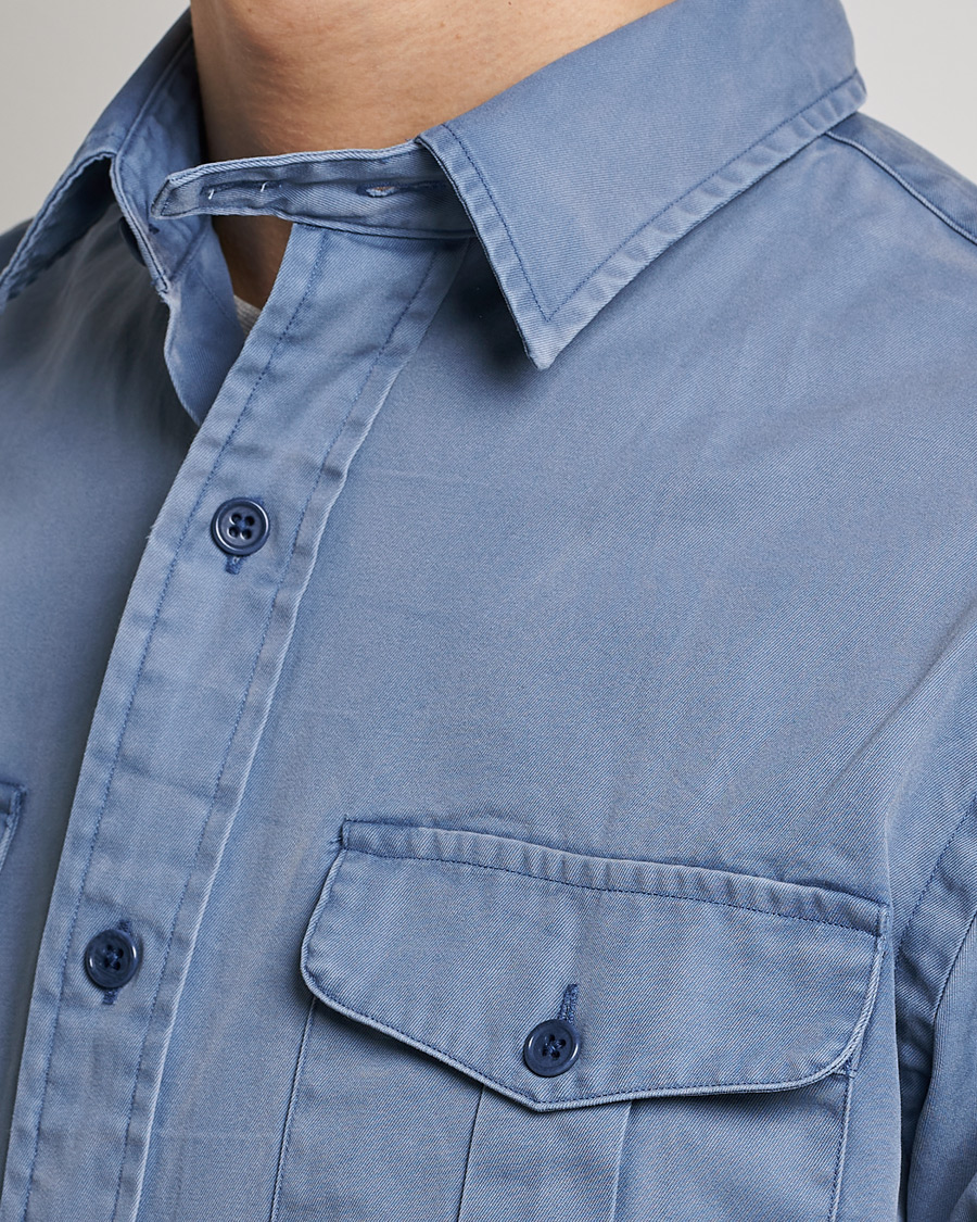 Homme | Chemises | Polo Ralph Lauren | Classic Fit Twill Shirt Carson Blue