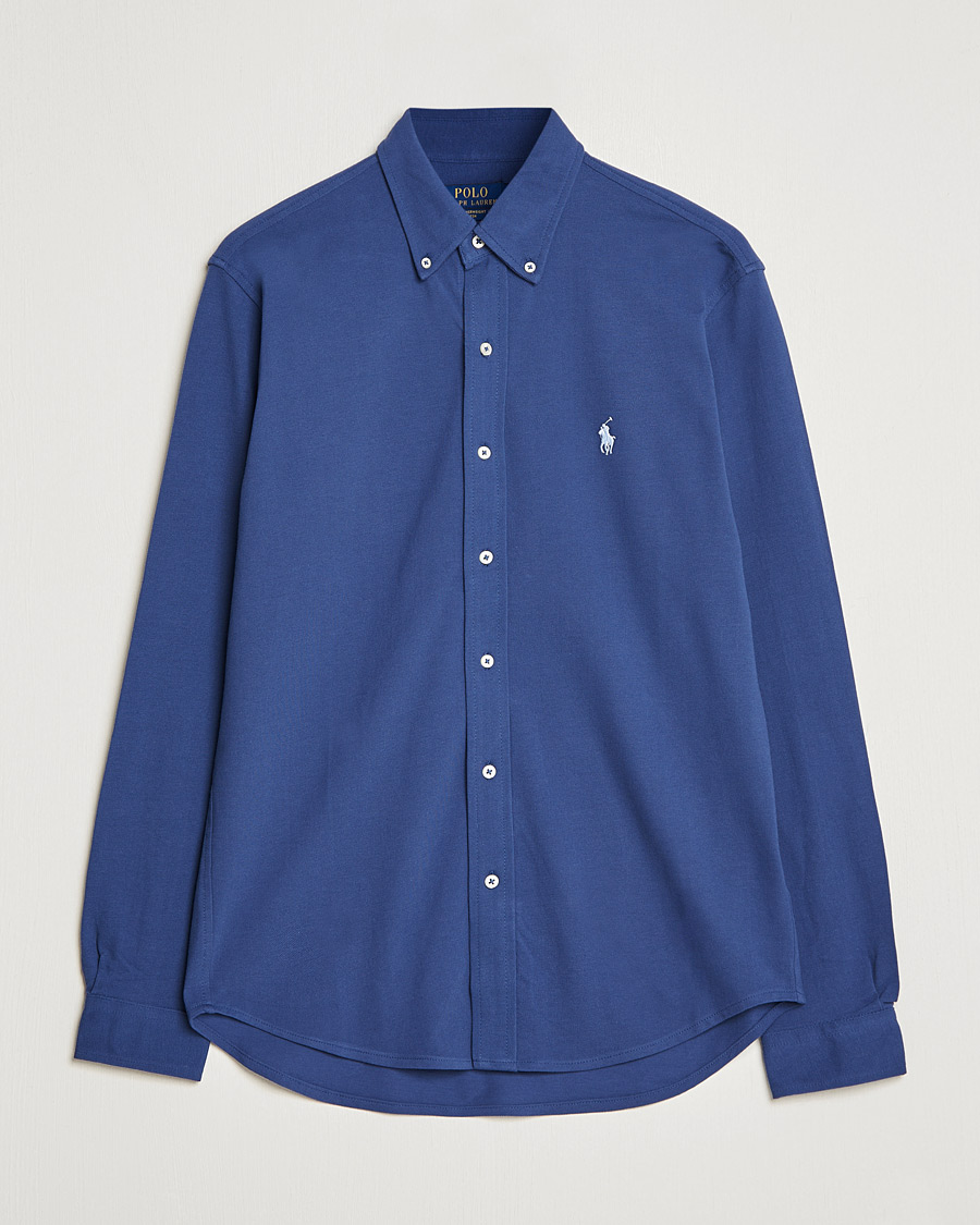 Homme | Chemises | Polo Ralph Lauren | Featherweight Mesh Shirt Light Navy
