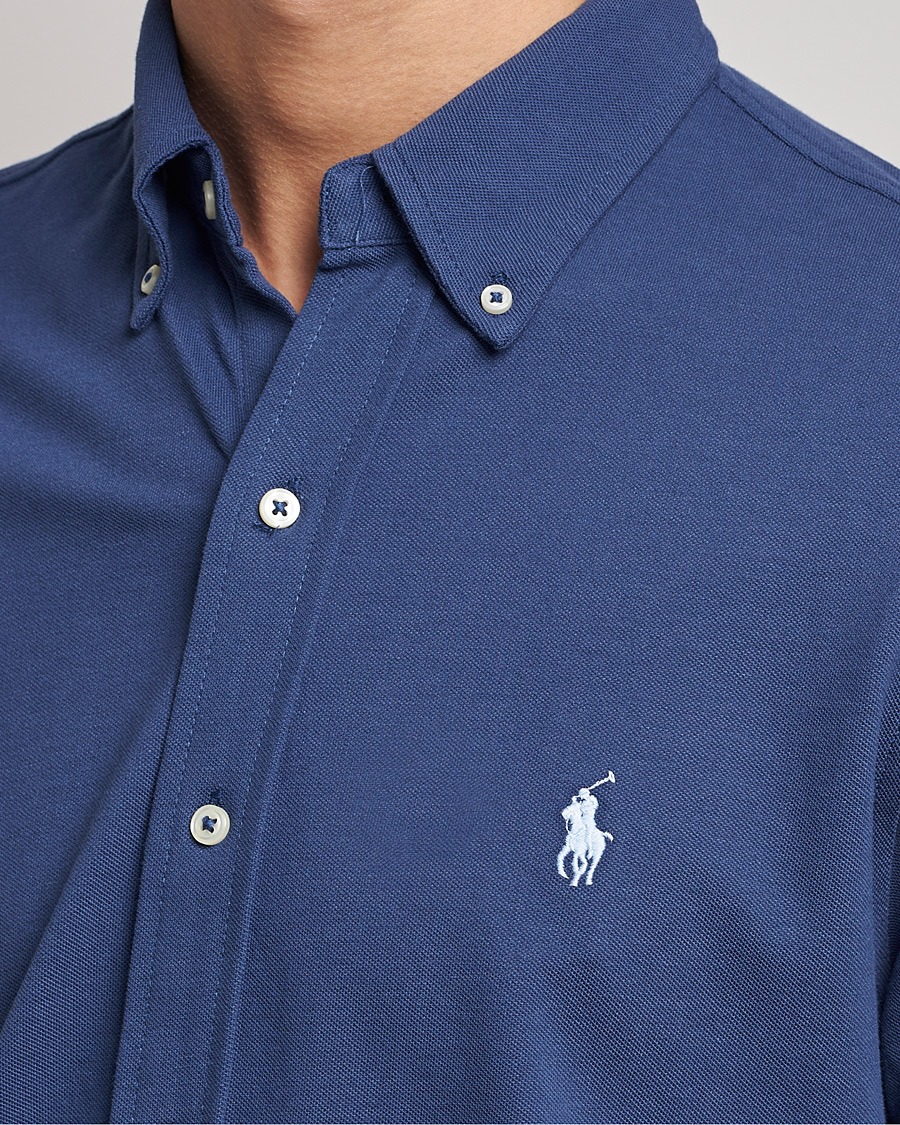 Homme | Chemises | Polo Ralph Lauren | Featherweight Mesh Shirt Light Navy