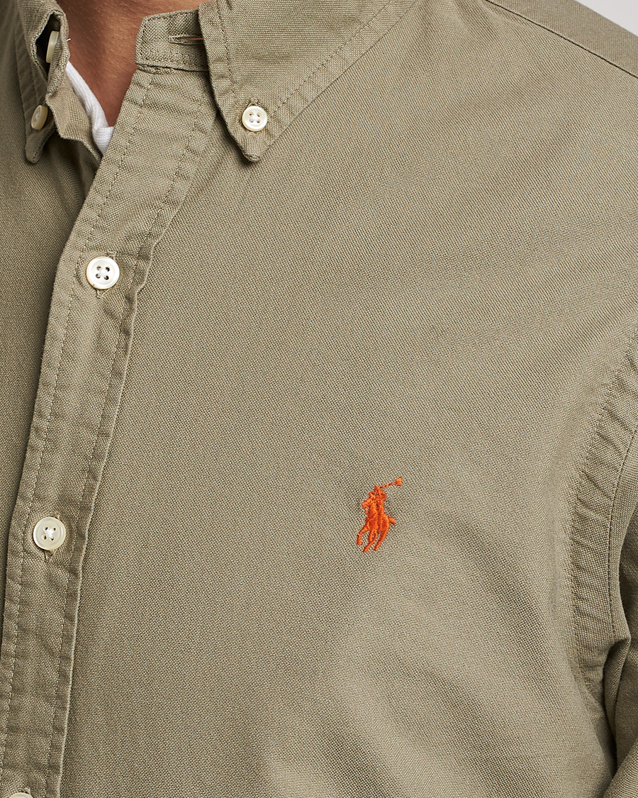 Homme | Chemises | Polo Ralph Lauren | Slim Fit Oxford Shirt Sage Green