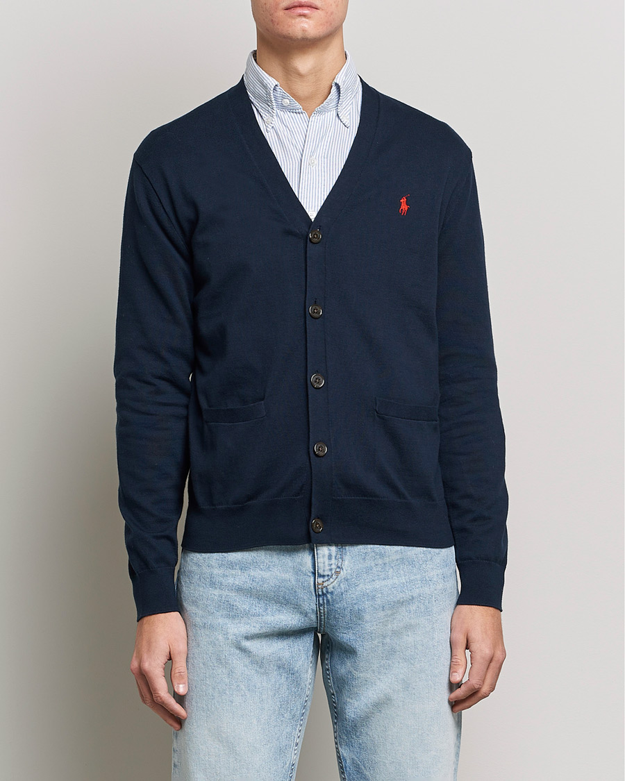 Homme | Only Polo | Polo Ralph Lauren | Cotton Cardigan Hunter Navy