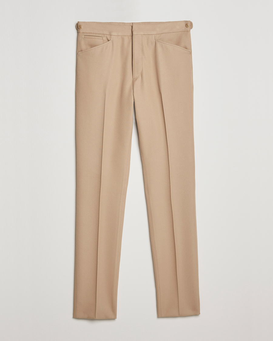 Homme | Pantalons | Ralph Lauren Purple Label | Cavalry Twill Trousers Tan