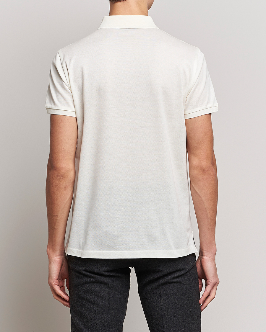 Homme | Polos | Ralph Lauren Purple Label | Mercerized Cotton Polo Classic Cream