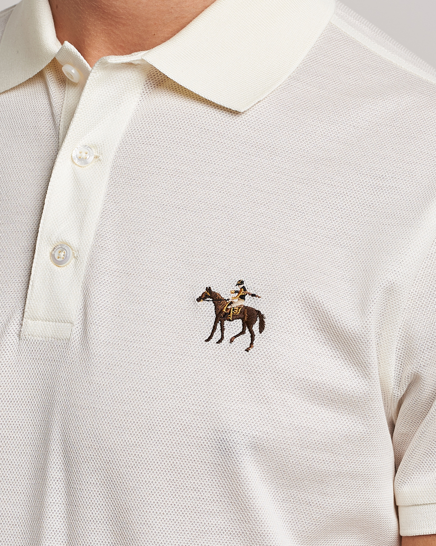 Homme | Polos | Ralph Lauren Purple Label | Mercerized Cotton Polo Classic Cream