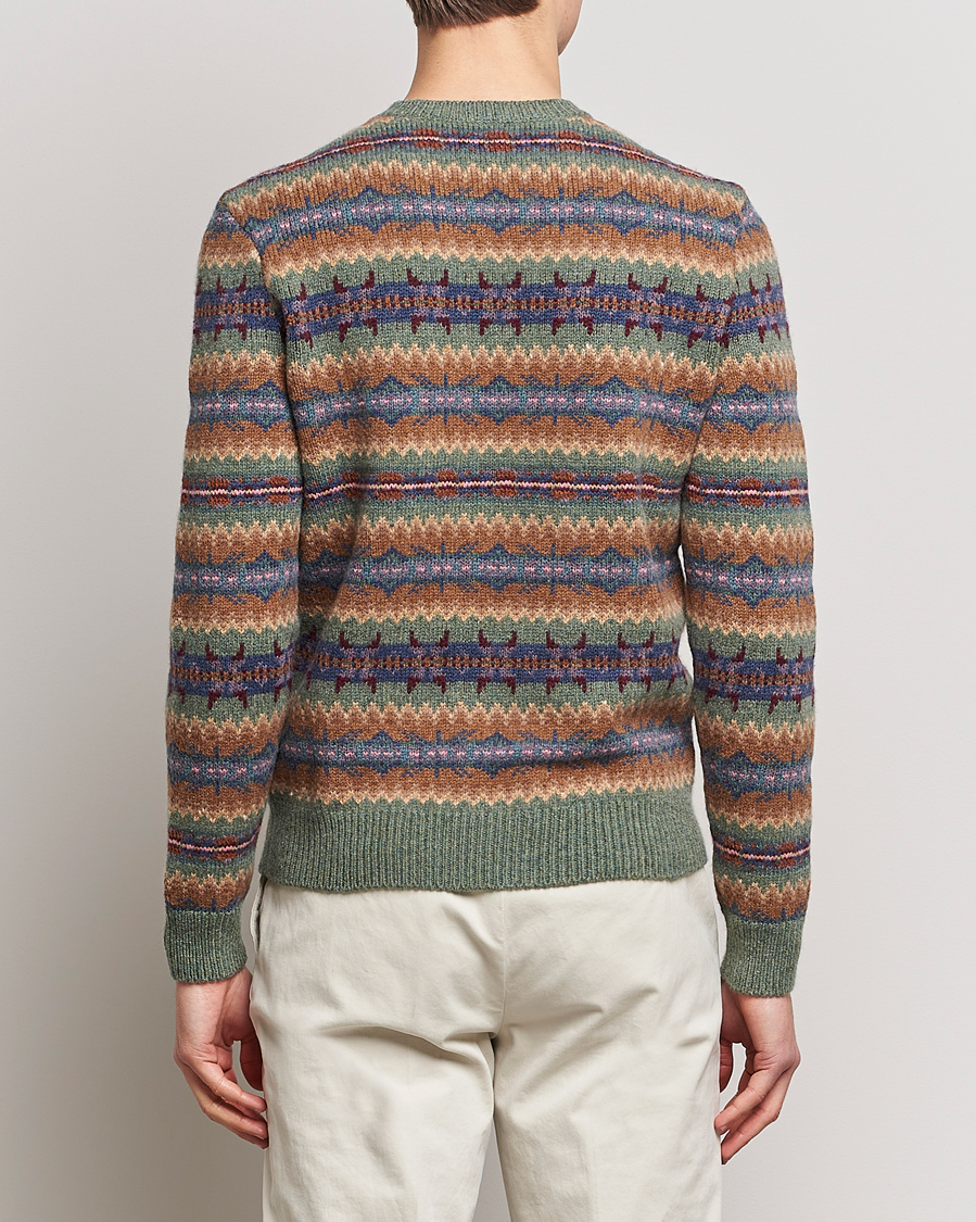Homme | Pulls Et Tricots | Ralph Lauren Purple Label | Fairisle Jacquard Sweater Tan Multi