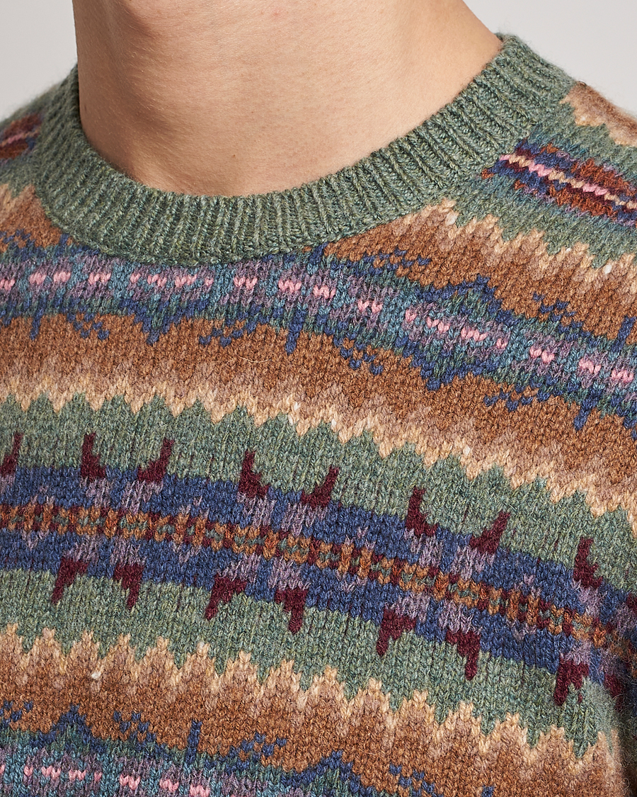 Homme | Pulls Et Tricots | Ralph Lauren Purple Label | Fairisle Jacquard Sweater Tan Multi