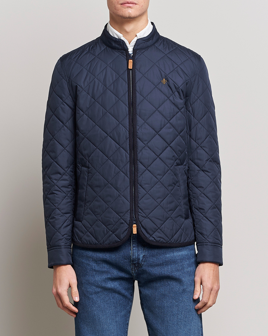 Homme | Manteaux Et Vestes | Morris | Teddy Quilted Jacket Old Blue