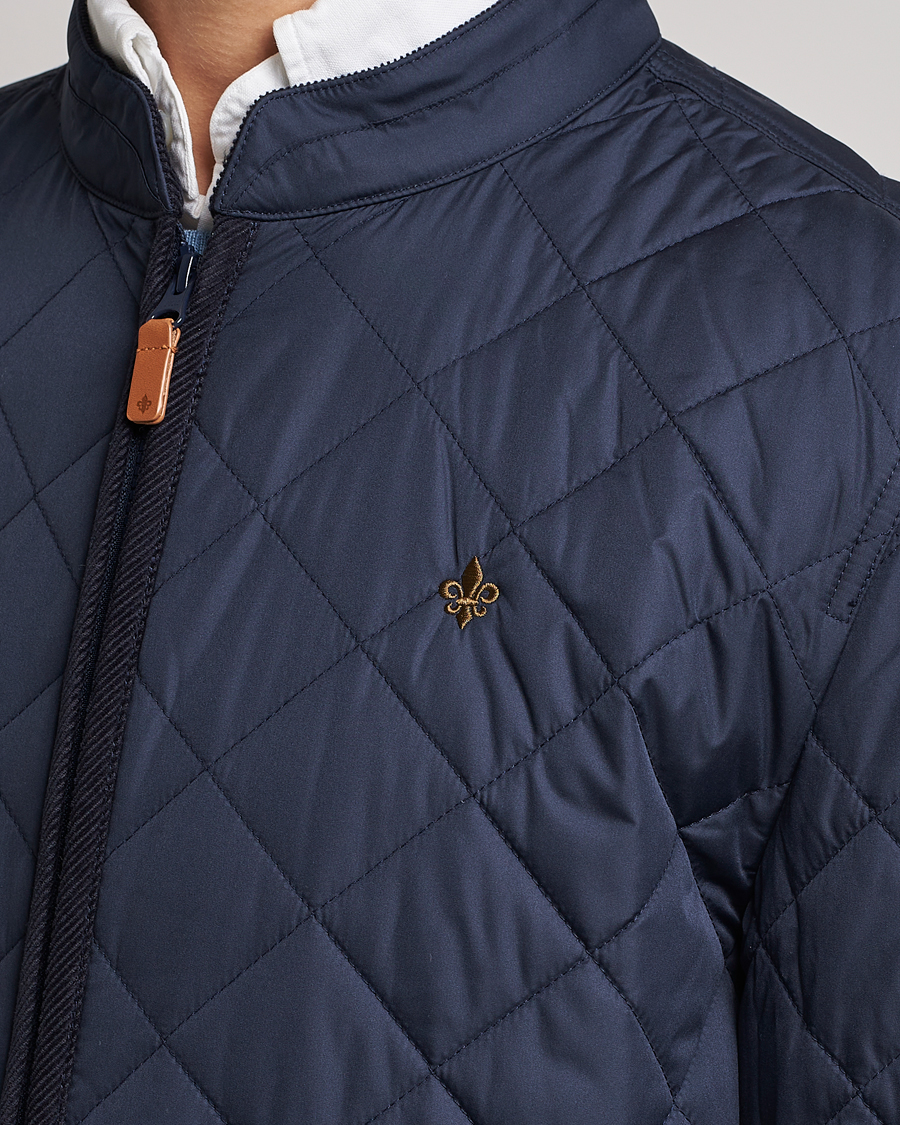 Homme | Manteaux Et Vestes | Morris | Teddy Quilted Jacket Old Blue
