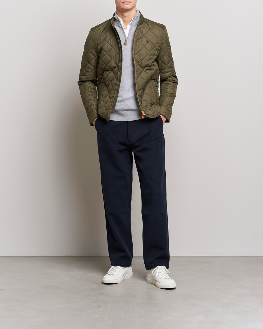 Homme | Manteaux Et Vestes | Morris | Teddy Quilted Jacket Olive