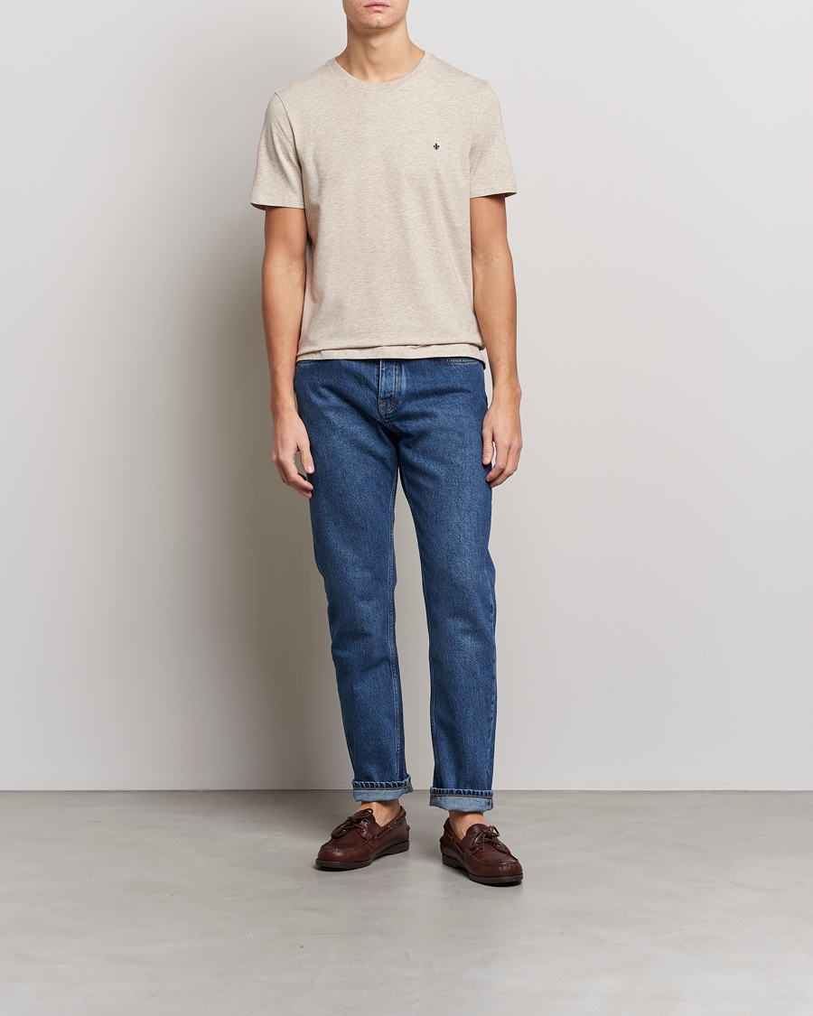 Homme | T-shirts | Morris | James Crew Neck T-shirt Khaki