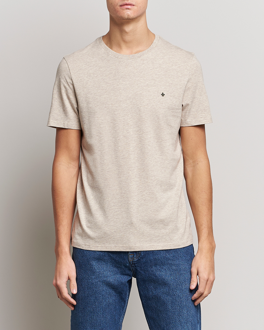 Homme | T-shirts | Morris | James Crew Neck T-shirt Khaki