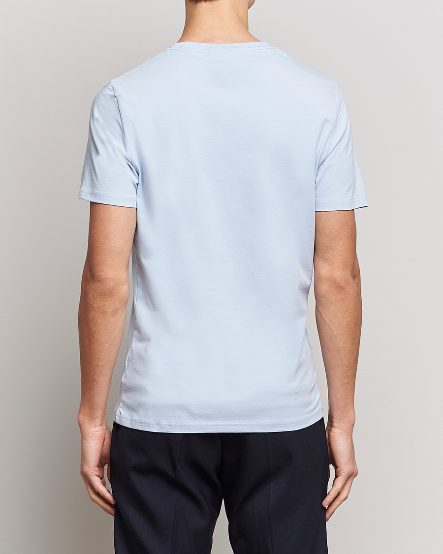 Homme | T-shirts | Morris | James Crew Neck T-shirt Light Blue