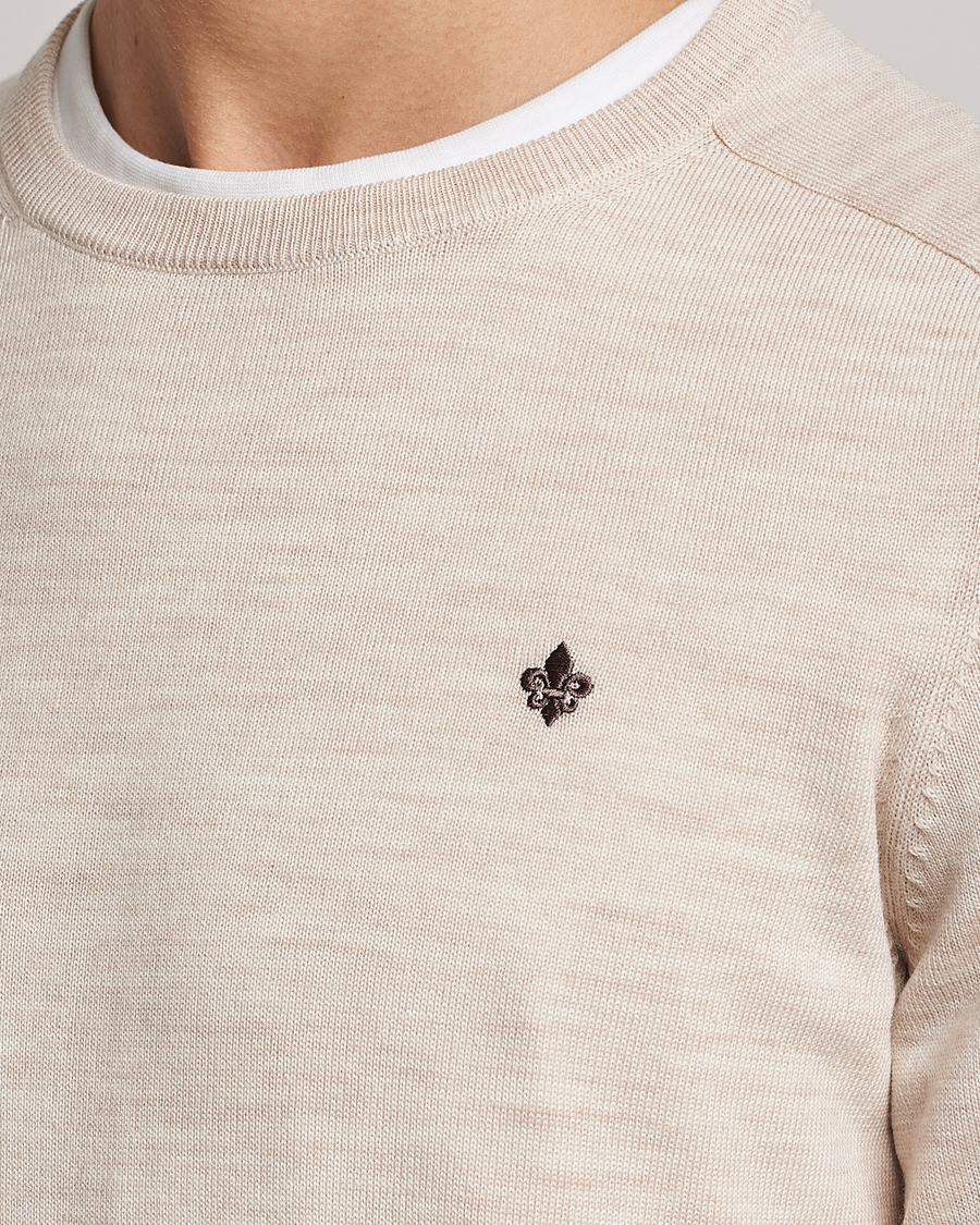 Homme | Pulls Et Tricots | Morris | Merino Crew Neck Pullover Ecru
