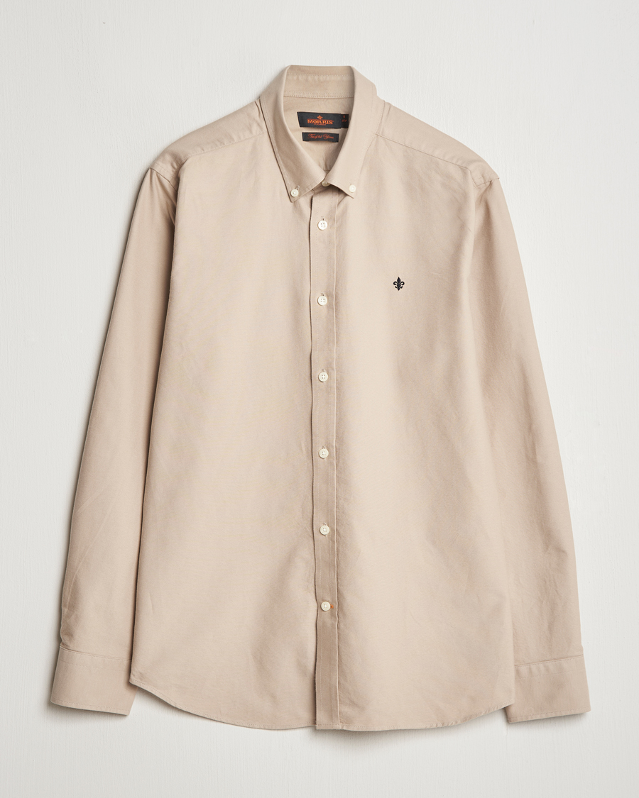 Homme | Chemises | Morris | Douglas Oxford Shirt Khaki