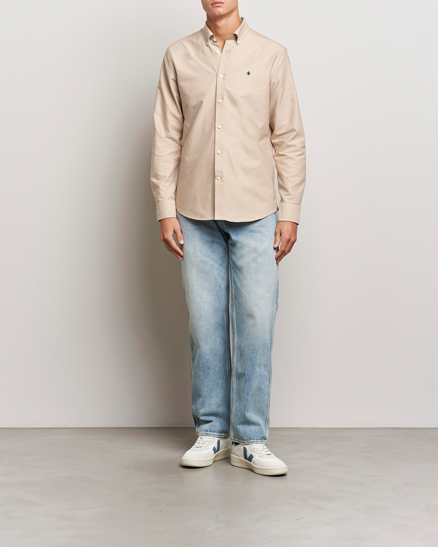 Homme | Chemises | Morris | Douglas Oxford Shirt Khaki