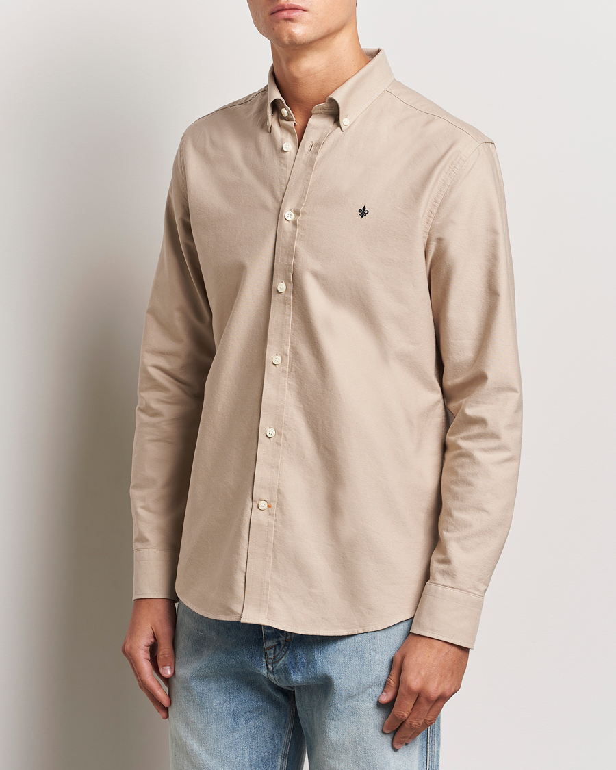 Homme | Chemises | Morris | Douglas Oxford Shirt Khaki