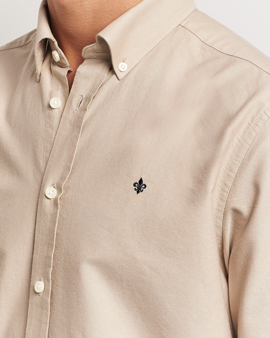 Homme | Chemises | Morris | Douglas Oxford Shirt Khaki