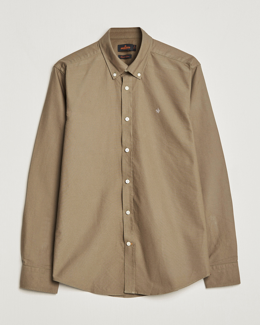 Homme | Chemises | Morris | Douglas Oxford Shirt Olive