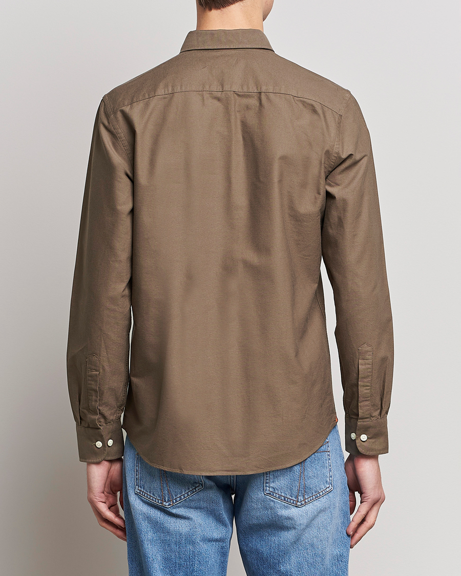 Homme | Chemises | Morris | Douglas Oxford Shirt Brown