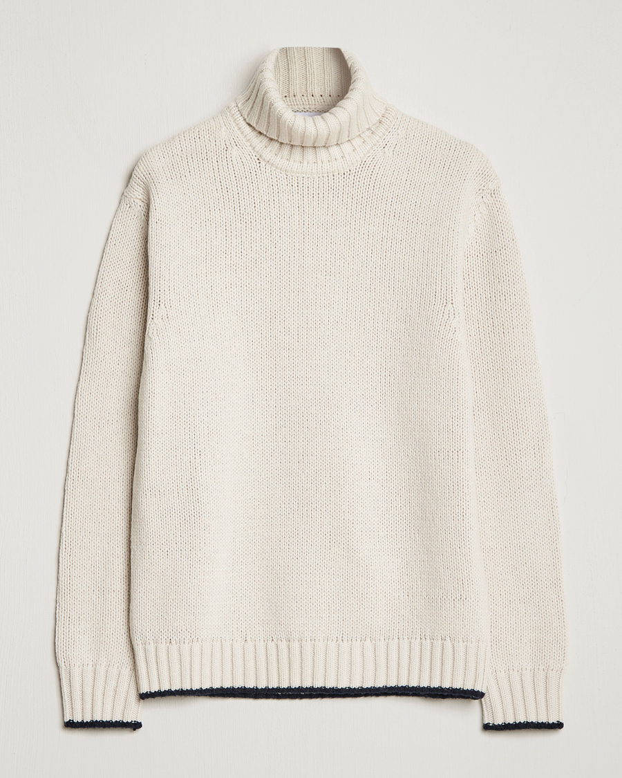 Homme | Pulls Et Tricots | NN07 | Bert Knitted Rollneck Ecru