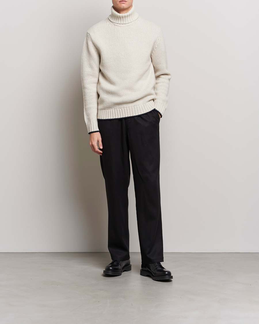 Homme | Pulls Et Tricots | NN07 | Bert Knitted Rollneck Ecru