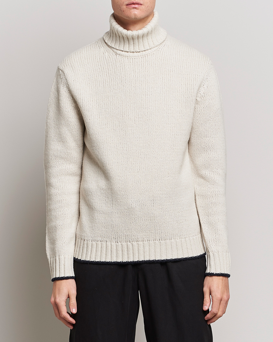 Homme | Pulls Et Tricots | NN07 | Bert Knitted Rollneck Ecru