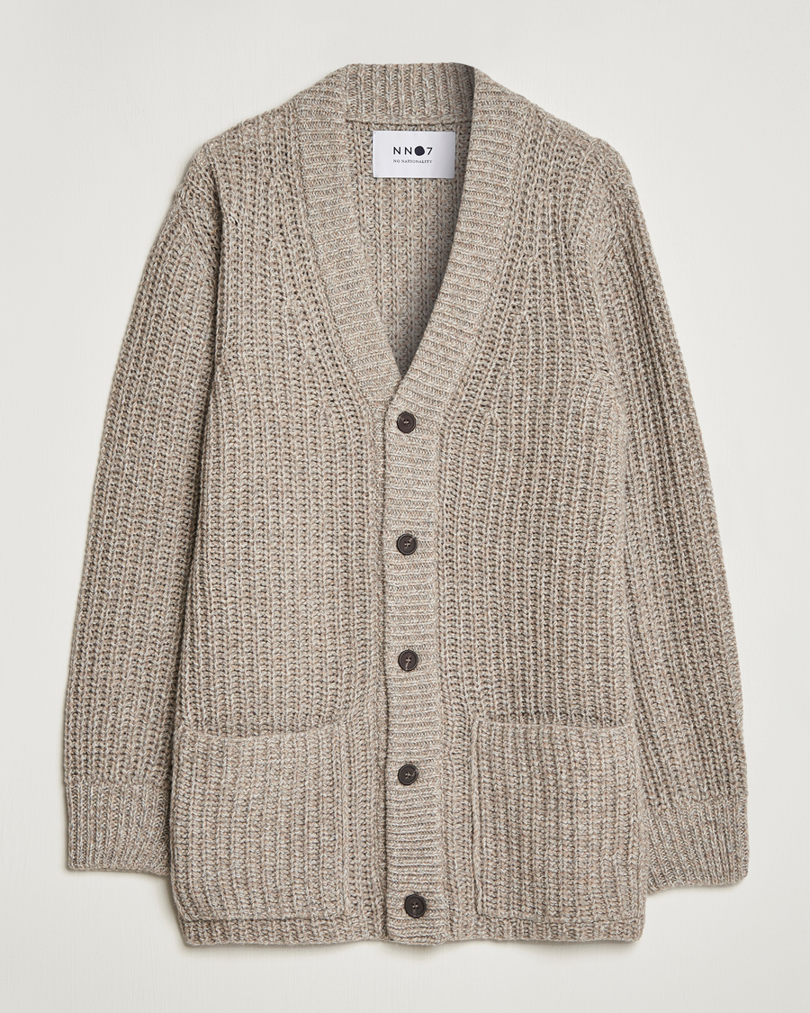 Homme | Pulls Et Tricots | NN07 | Benzon Knitted Cardigan Stone