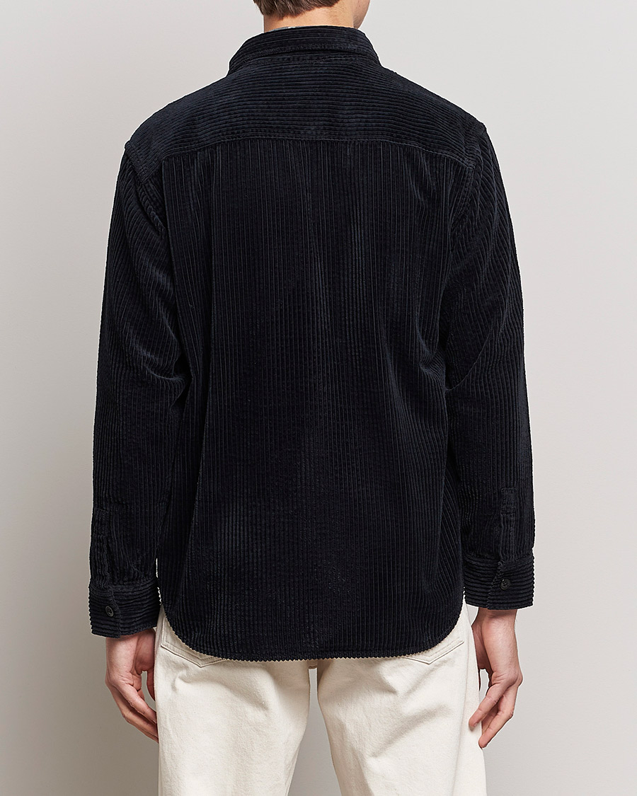 Homme | Chemises | NN07 | Folmer Corduroy Overshirt Black