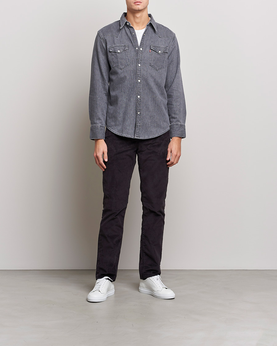 Homme | Pantalons | Levi's | 511 Slim Fit Stretch Corduroy Pants Black Agate