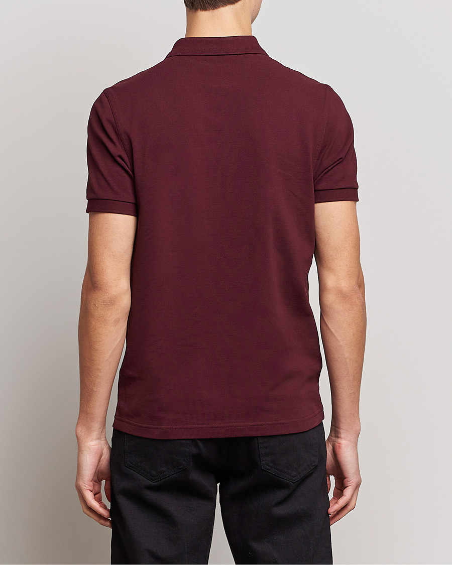 Homme | Polos | Fred Perry | Plain Polo Shirt Oxblood
