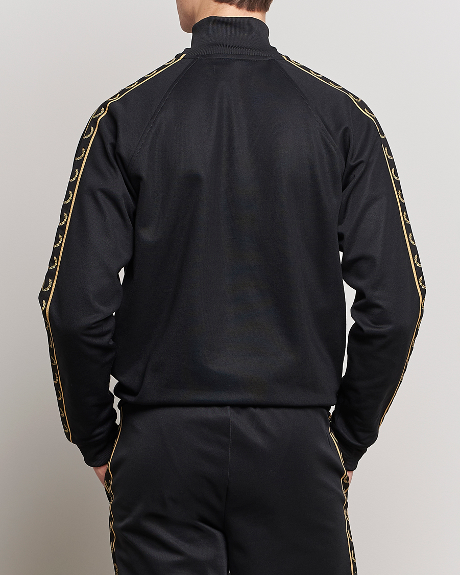 Homme | Pulls Et Tricots | Fred Perry | Taped Track Jacket Black