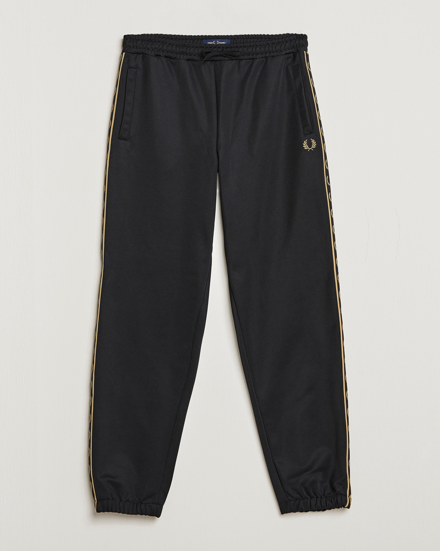 Homme | Pantalons | Fred Perry | Taped Track Pants Black