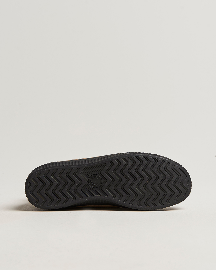 Homme | Fred Perry Huges Mid Suede Sneaker Bark | Fred Perry | Huges Mid Suede Sneaker Bark