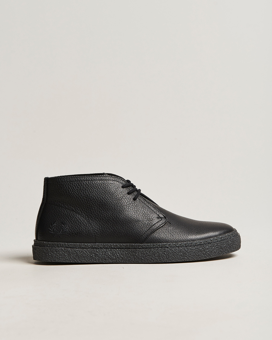 Homme | Fred Perry Hawley Leather Boot Black | Fred Perry | Hawley Leather Boot Black