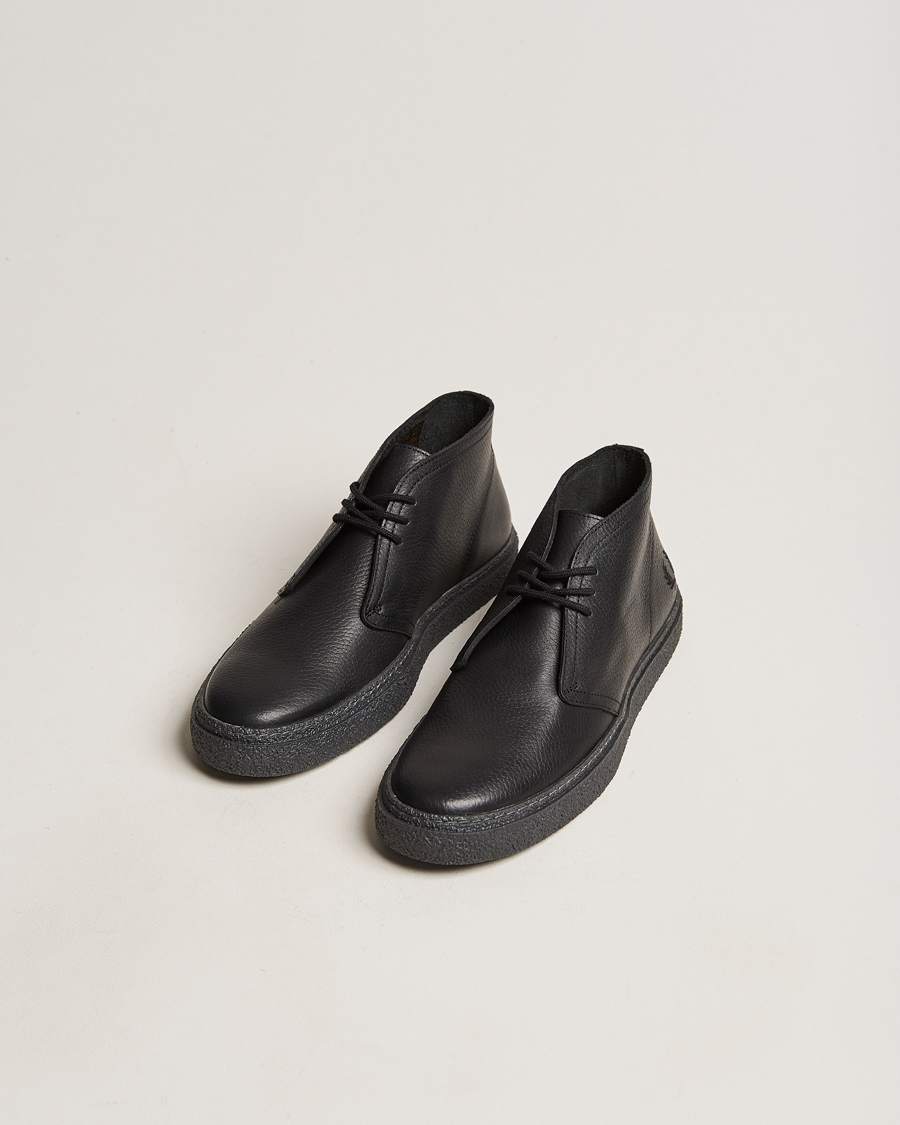 Homme | Fred Perry Hawley Leather Boot Black | Fred Perry | Hawley Leather Boot Black
