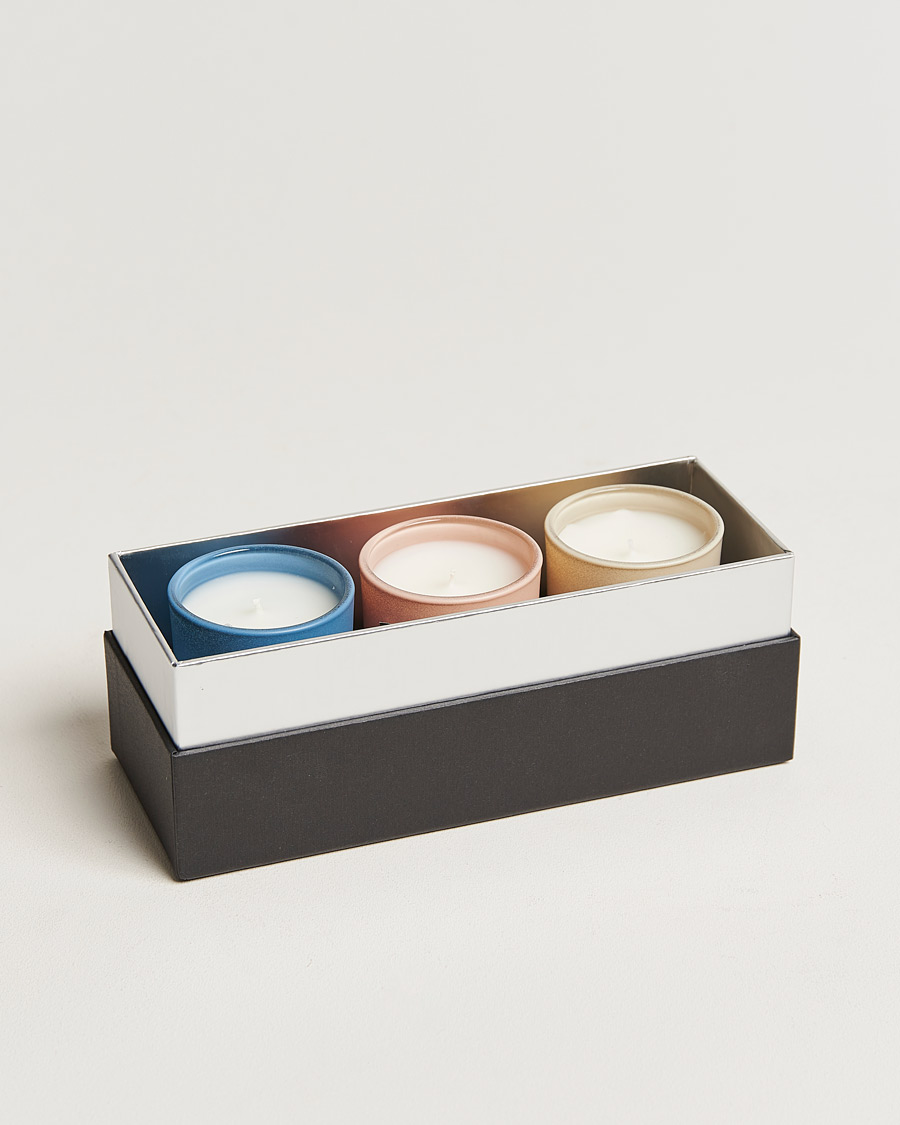Homme | Bougies Parfumées | Floris London | Mini Candle Collection 3x70g 