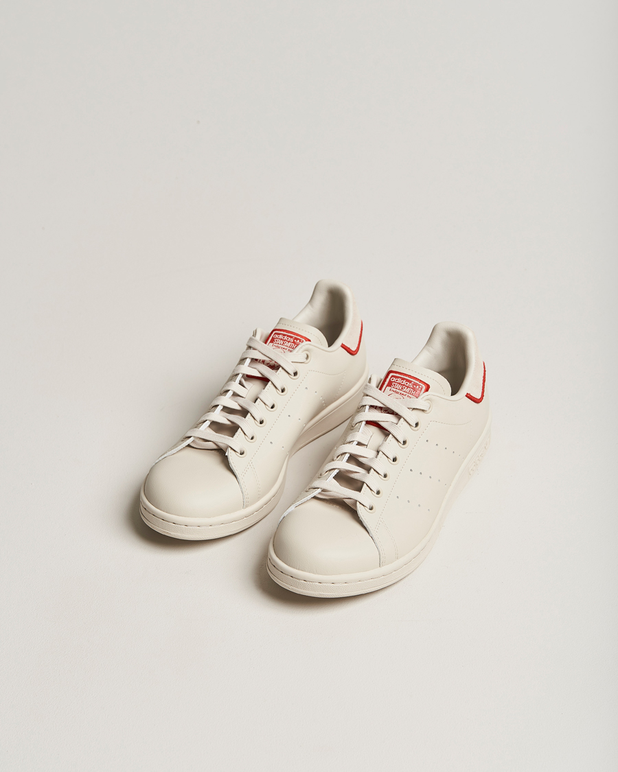 Homme | adidas Originals Stan Smith Sneaker Alumin/Cold Red | adidas Originals | Stan Smith Sneaker Alumin/Cold Red